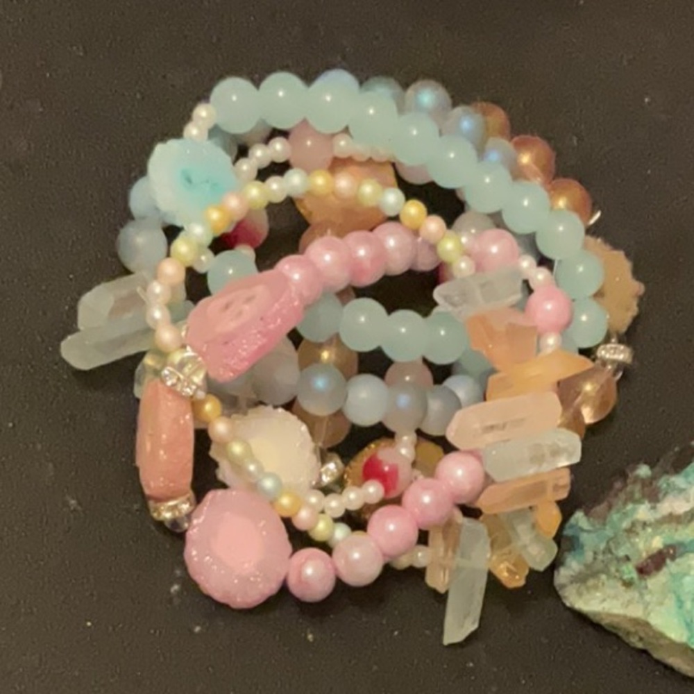 Bracelets and stones
